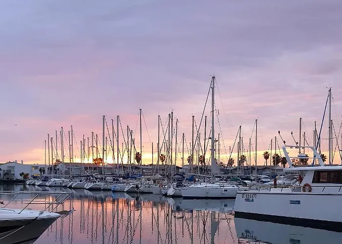 16 Le Cap D'agde Avec Parking Prive Proche Du Centre Lejlighed